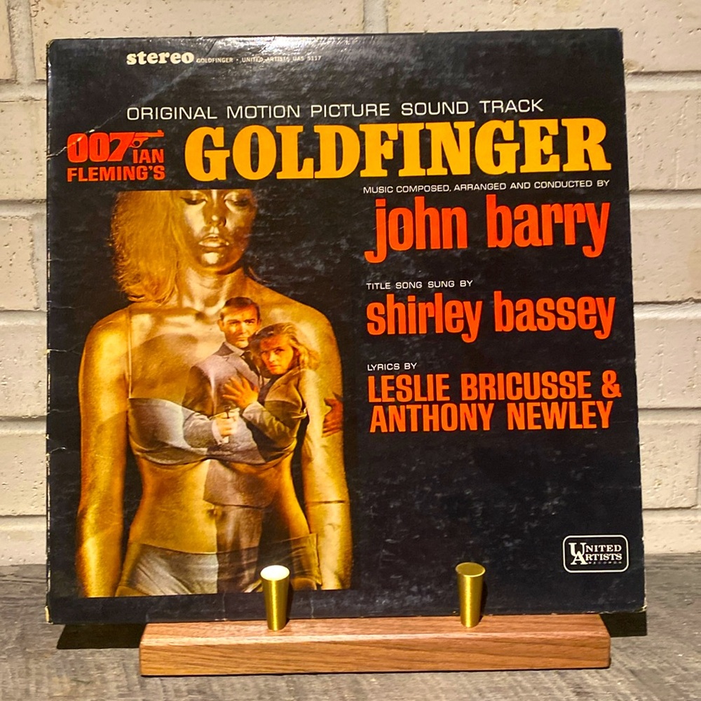 007: Goldfinger OST Original Vinyl Record